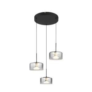 1. Visilica Globo Belinda 16024-3 crna