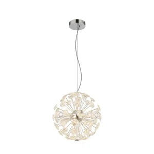 1. Visilica Globo Virina 16047H1C hrom providna