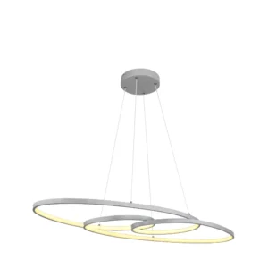 1. Visilica Globo Spira 67177-40N srebrna