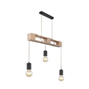 1. Visilica Globo Joelle 54030-3PH drvo crna