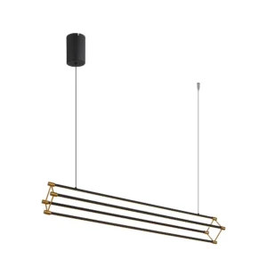 1. Visilica Globo Kayson 67184-40 crna zlatna