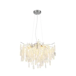 1. Luster Globo Kinga 64141H srebrni