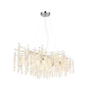 1. Luster Globo Kinga 64141H1 srebrni