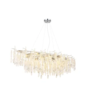 1. Luster Globo Kinga 64141H3 srebrni