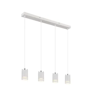 1. Visilica Globo Korben 57906-4HW bela