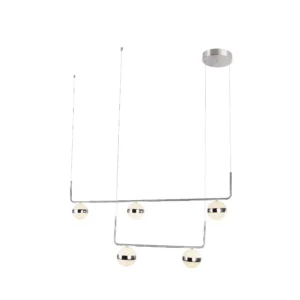 1. Visilica Globo Lovest 56008-5H1 nikl