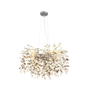 1. Luster Globo Queena 64138H2S srebrni