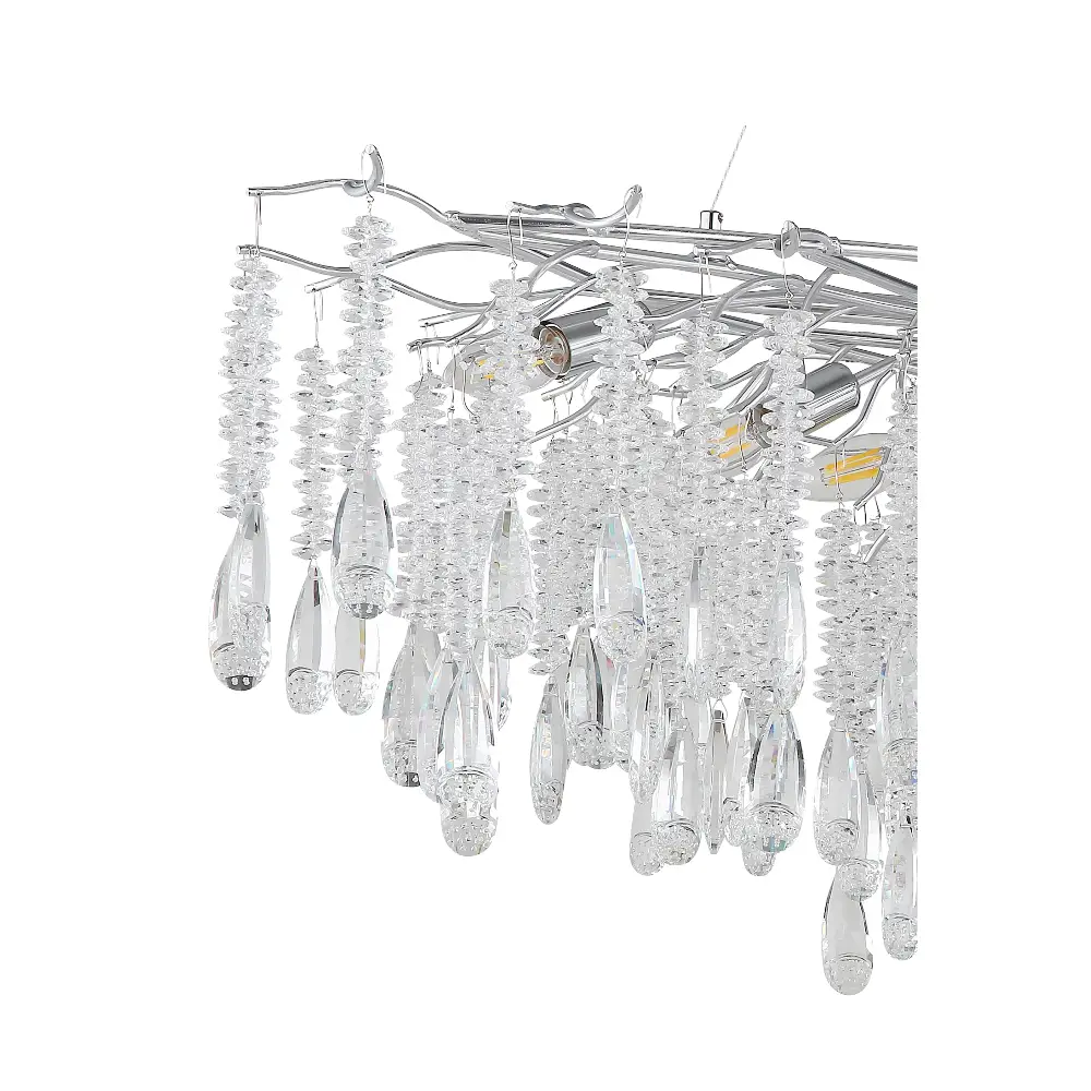 3. Luster Globo Kinga 64141H2 srebrni