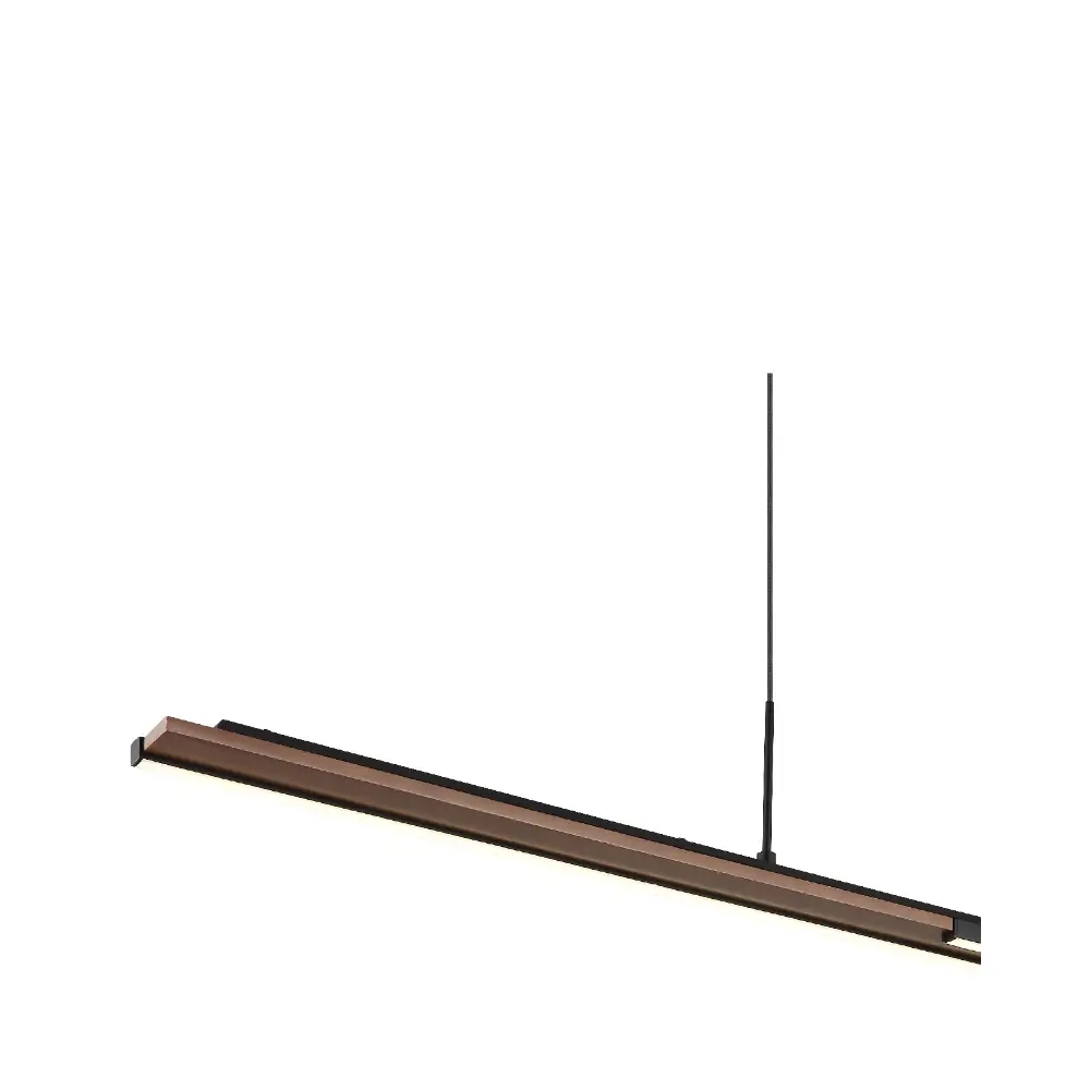 Globo Quito 67182 | Visilica | crna-drvo | LED - Slika 3