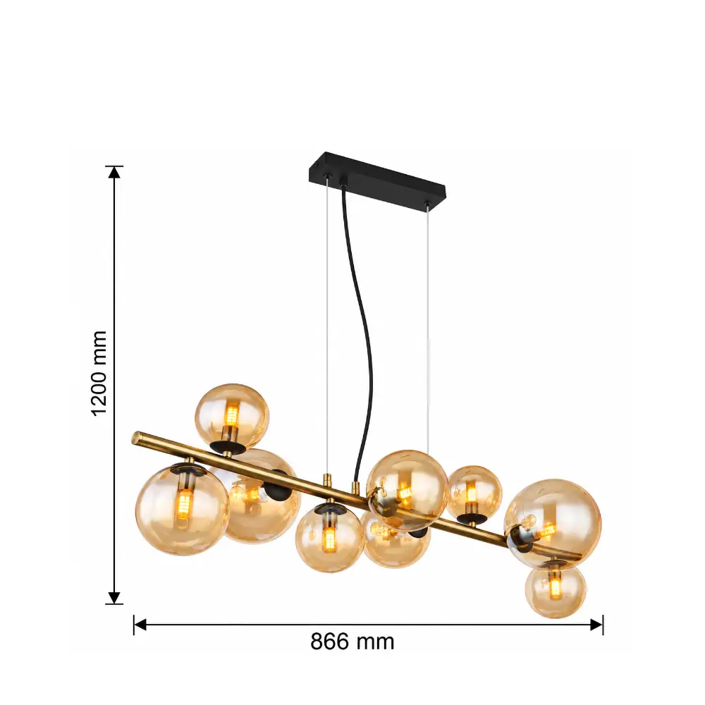 4. Visilica Globo Riha 56135-9H mesing