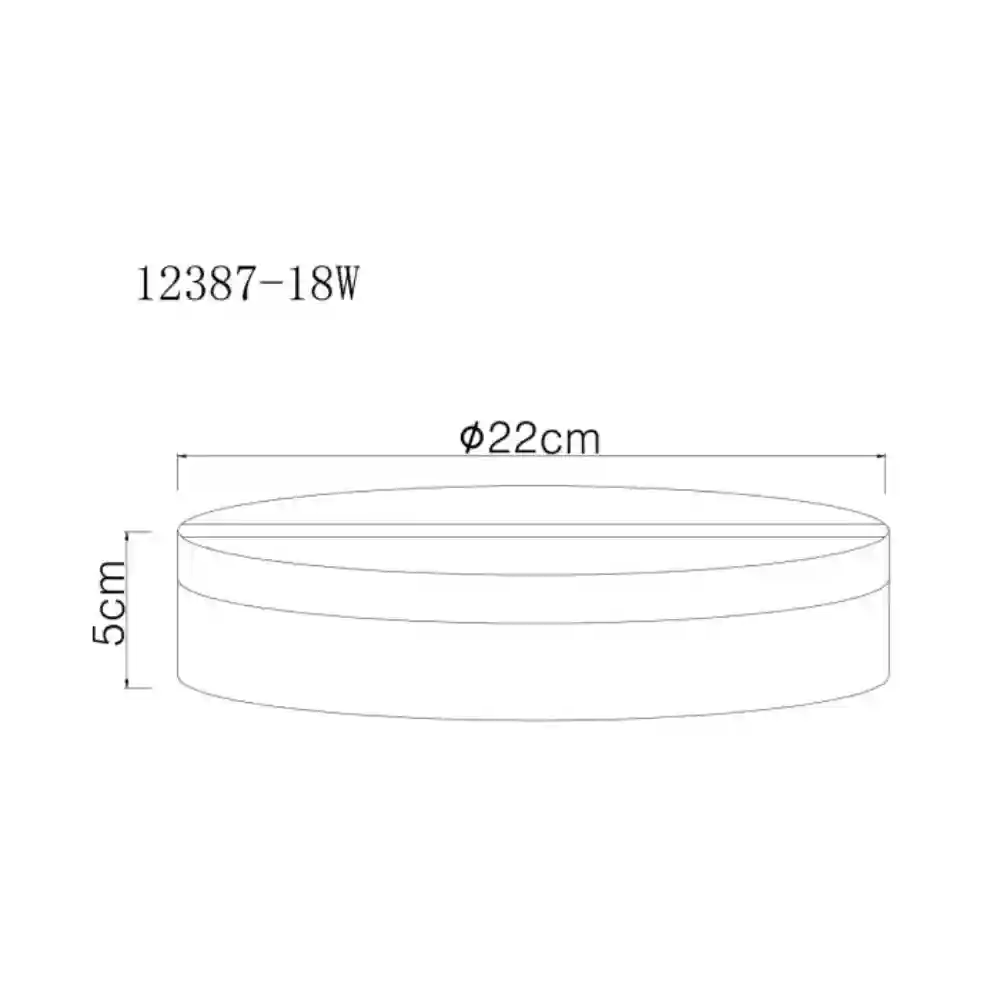 Globo Matthew 12387-18W | Plafonjera | bela | LED - Slika 2