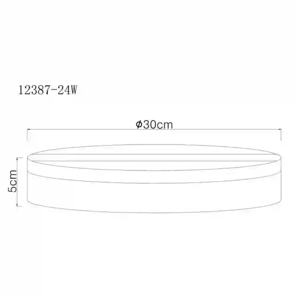 Globo Matthew 12387-24W | Plafonjera | bela | LED - Slika 2