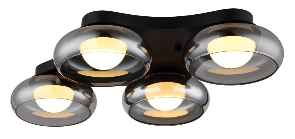 Globo Carlene 16700D4 | Plafonjera | crna | LED - Slika 3