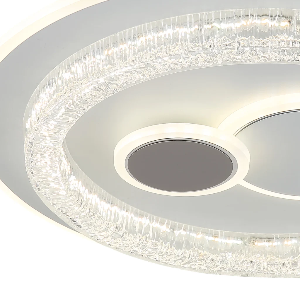 Globo Kriswall 41005 | Plafonjera | bela | LED - Slika 4