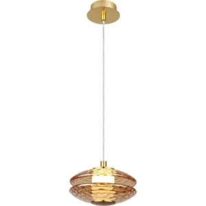 visilica mitea Ecliptica Map9451-1 staklo amber