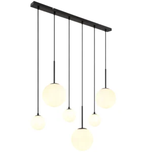 visilica Globo Hallie 15168-6 crna bela