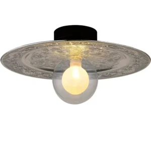 plafonjera globo Riga 15169DS metal srebrna