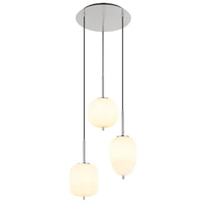 visilica Globo Blacky 15345-3NO nikl opal