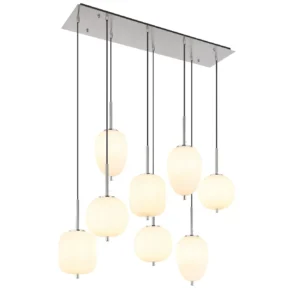 visilica Globo Blacky 15345-8NO nikl opal