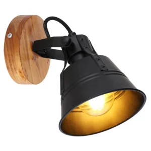 spot lampa Globo Gunther 15466S-1 braon crna