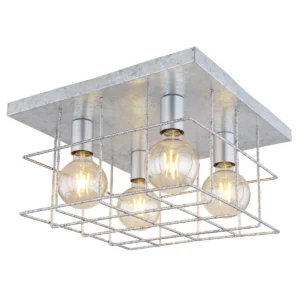 plafonjera Globo Merril 15530Z-4D cink