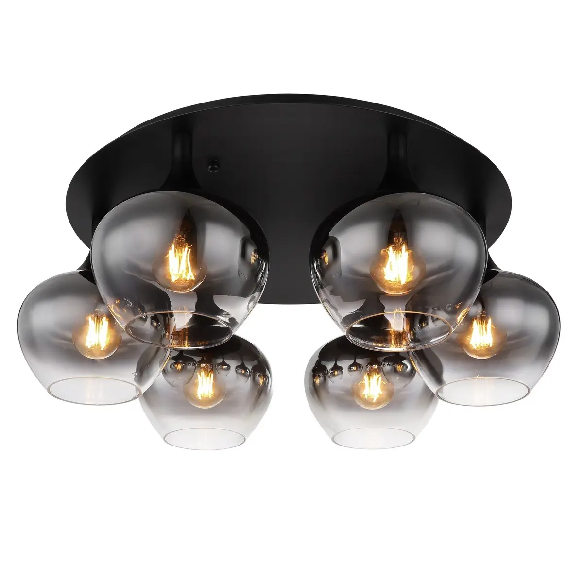 plafonjera Globo Maxy 15548-6D crna