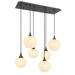 visilica Globo Maxy 15548-6HK crna providna