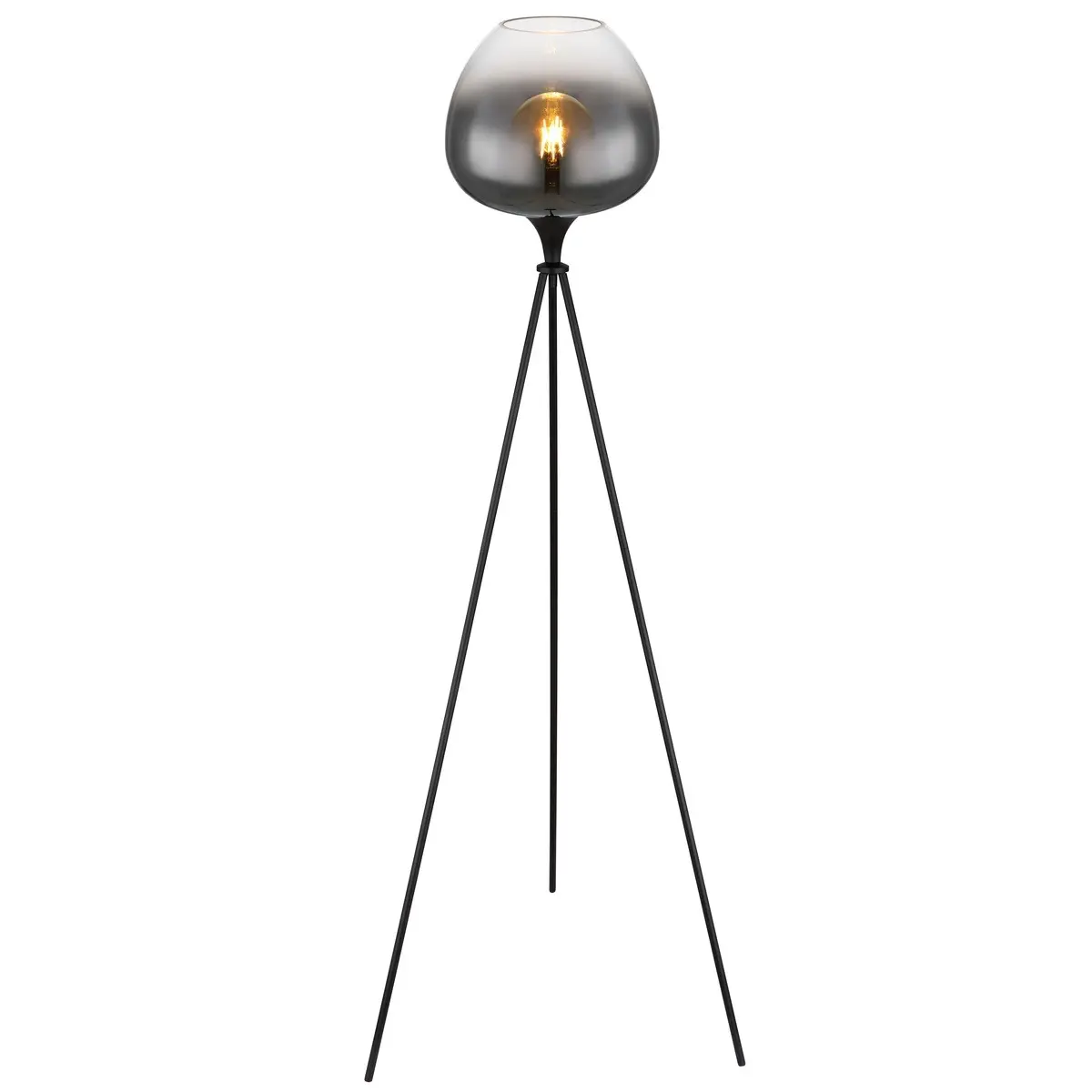podna lampa Globo Maxy 15548S1 crna