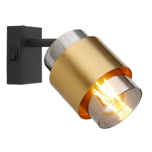 spot lampa Globo Milley 15560-1 mesing crna