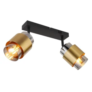 spot lampa Globo Milley 15560-2 mesing crna