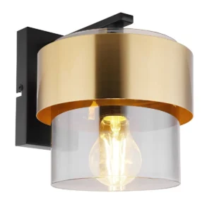 zidna lampa Globo Milley 15560W mesing crna