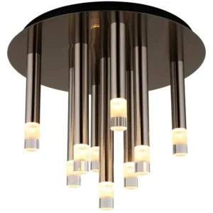 plafonjera globo Ryan 15629N-9D metal nikl