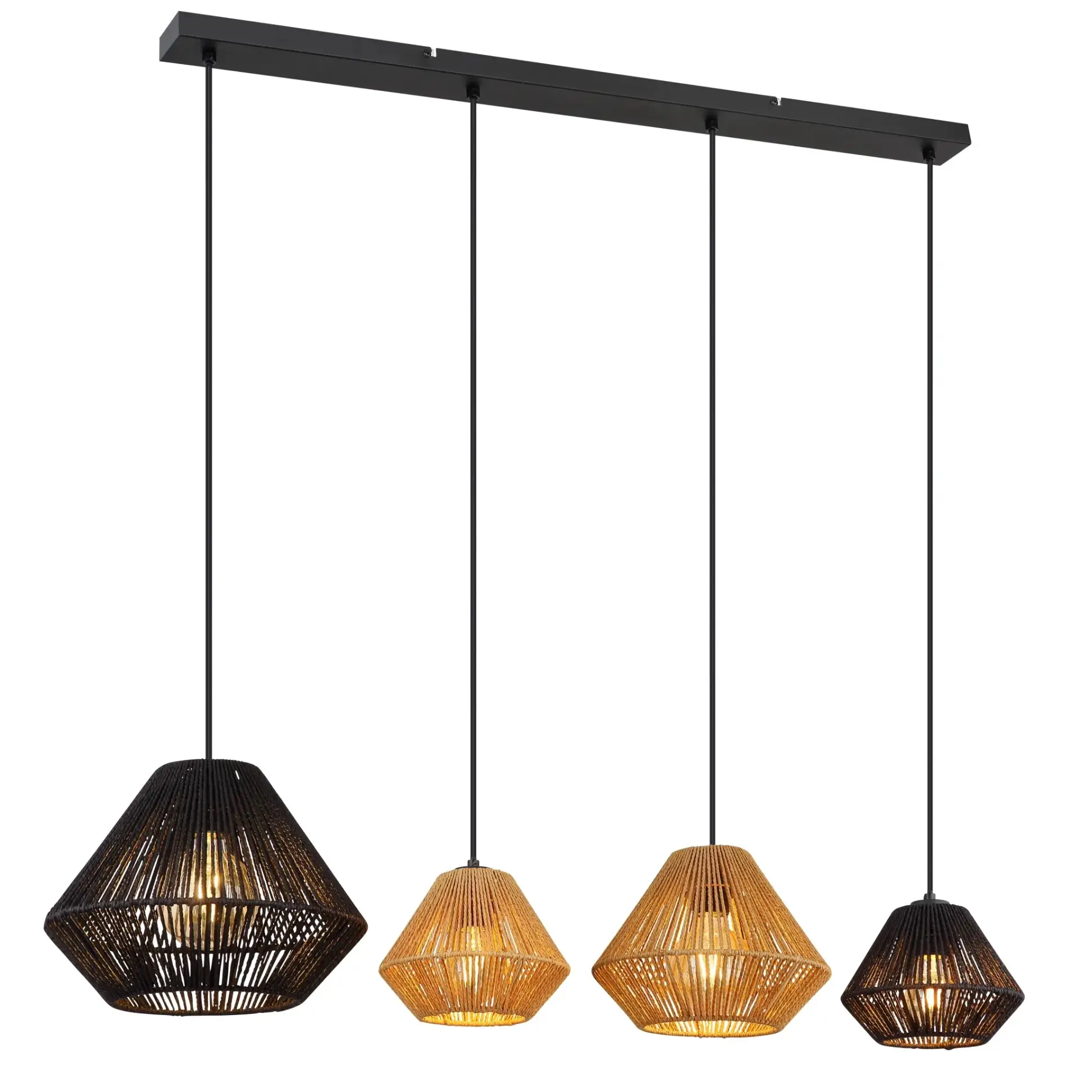 visilica Globo Houdini 15694-4H crna braon