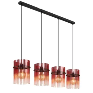 visilica Globo Gorley 15698-4HBR crna crvena