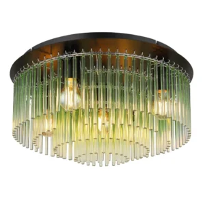 plafonjera globo Gorley 15698D1G staklo zelena