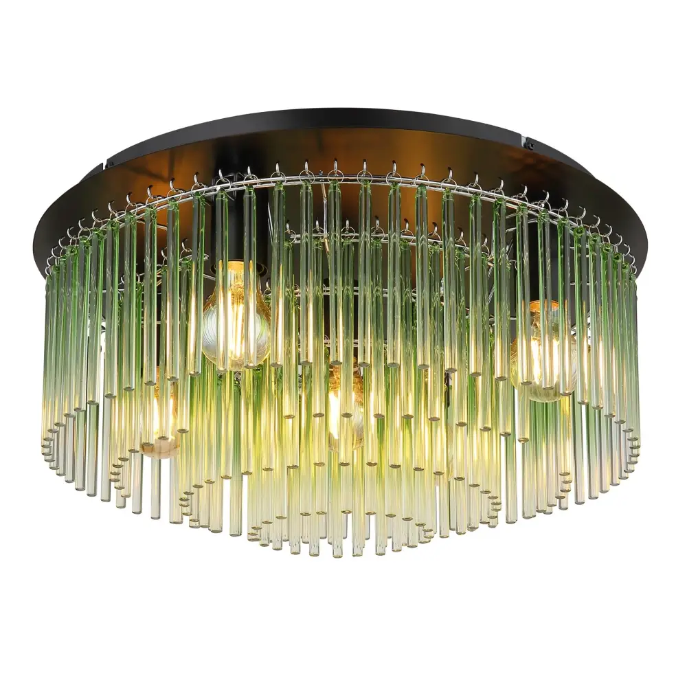 plafonjera globo Gorley 15698D1G staklo zelena