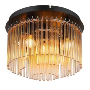 plafonjera globo Gorley 15698DA staklo braon