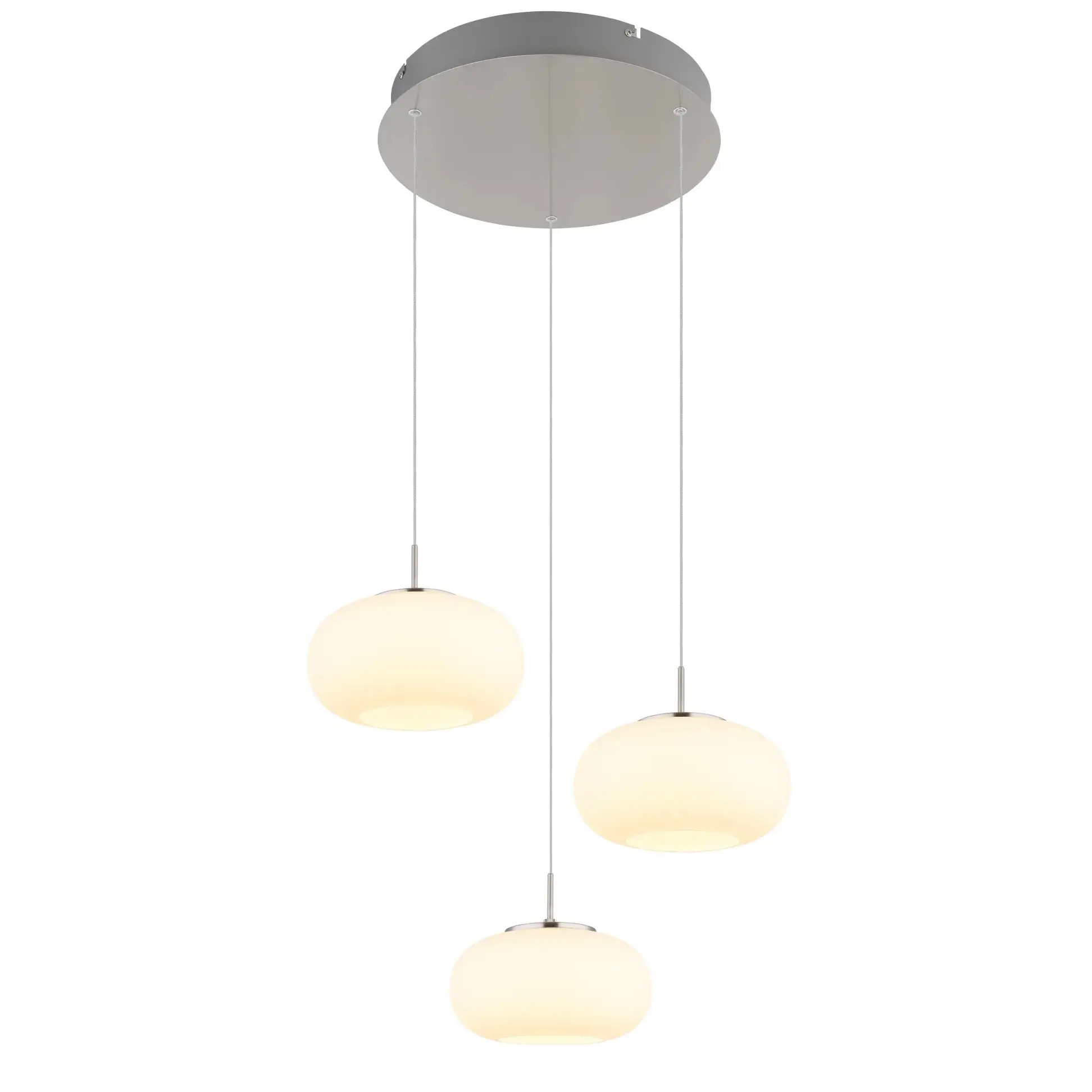 visilica Globo Quintara 15744-3HN nikl opal