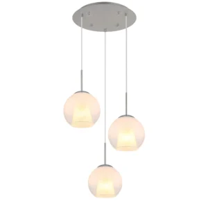 visilica Globo Barry 15749N-3H hrom providna
