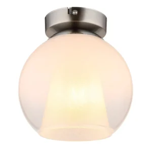 plafonjera globo Barry 15749ND staklo hrom