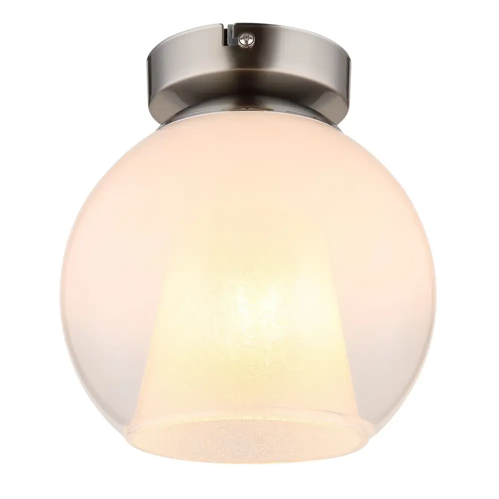 plafonjera globo Barry 15749ND staklo hrom
