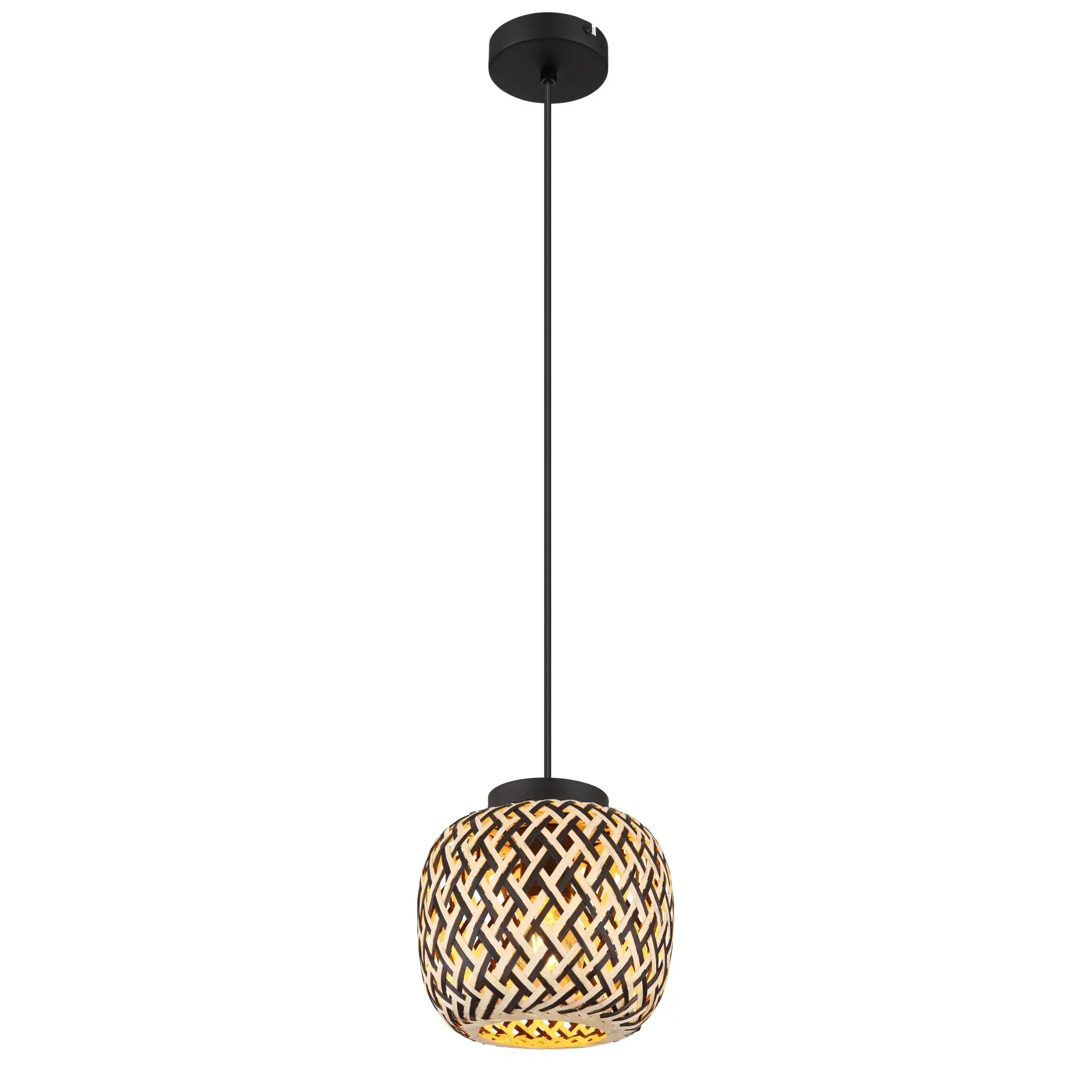visilica Globo Colly 15766H crna bambus