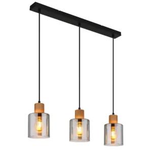 visilica Globo Aleidis 15768-3 crna drvo