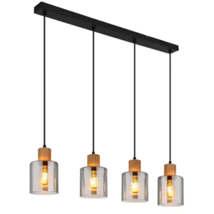 visilica Globo Aleidis 15768-4 crna drvo