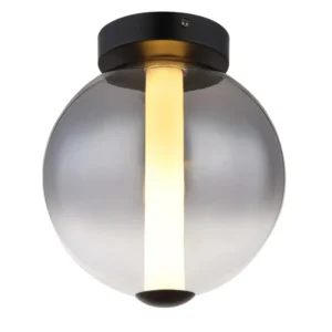 plafonjera globo Lacy 15798D staklo crna