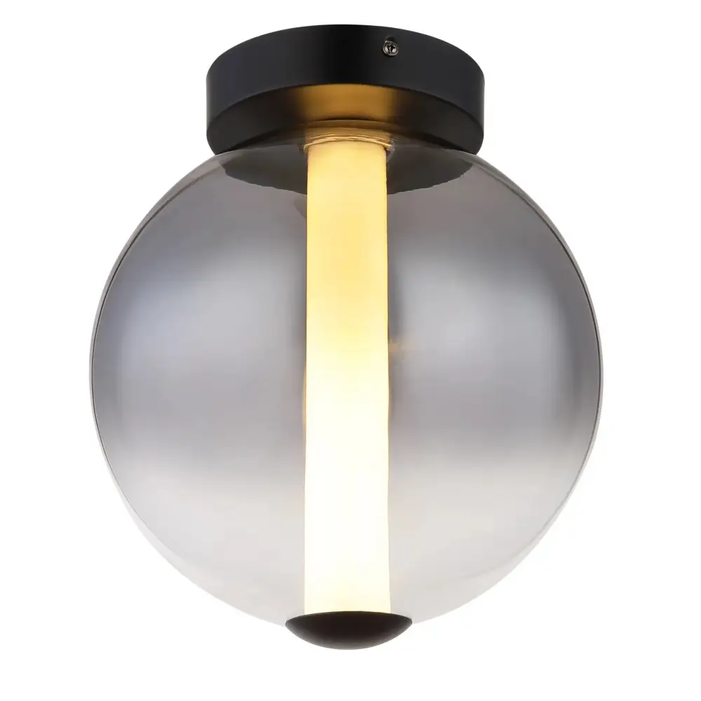 plafonjera globo Lacy 15798D staklo crna