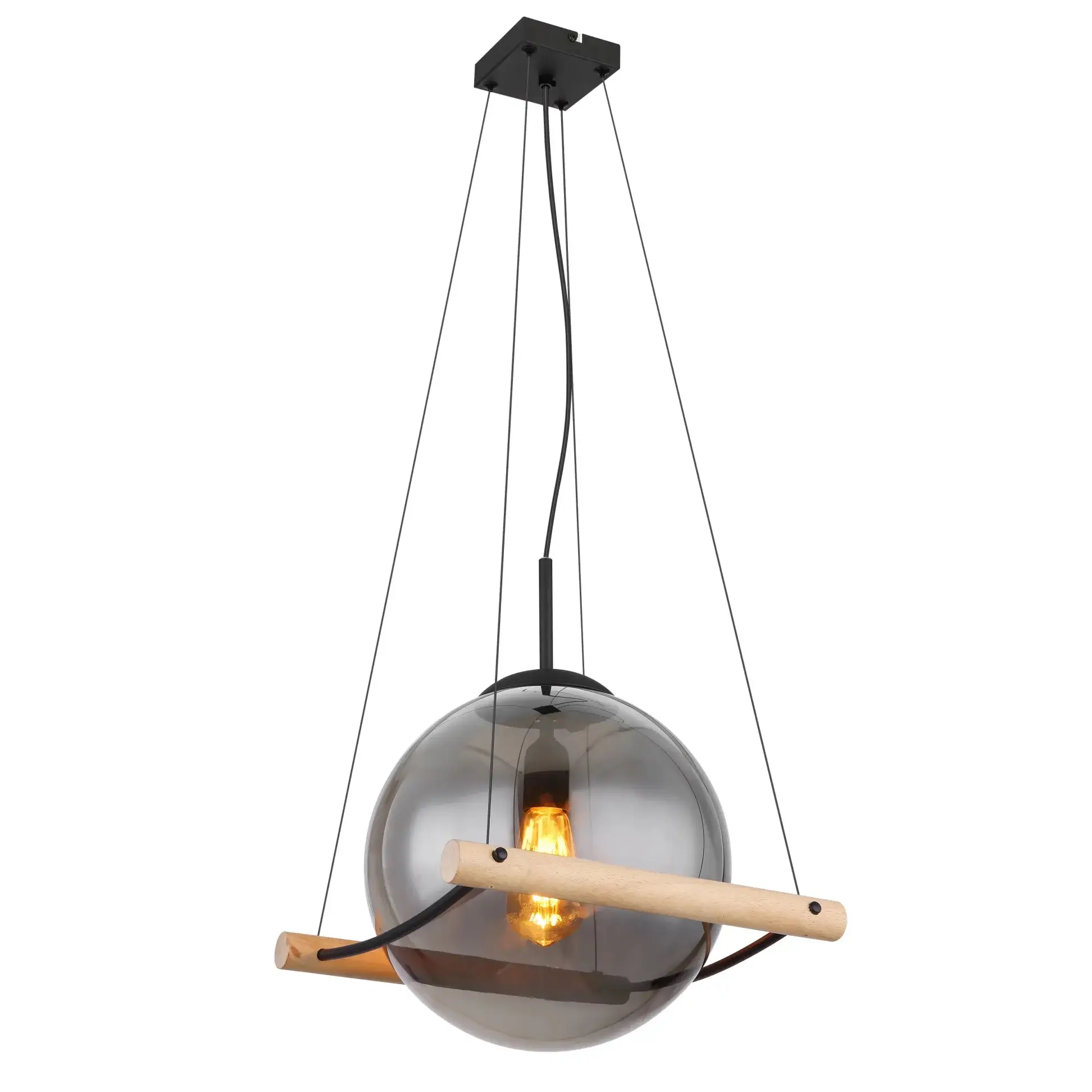 visilica Globo Leona 15883H crna drvo
