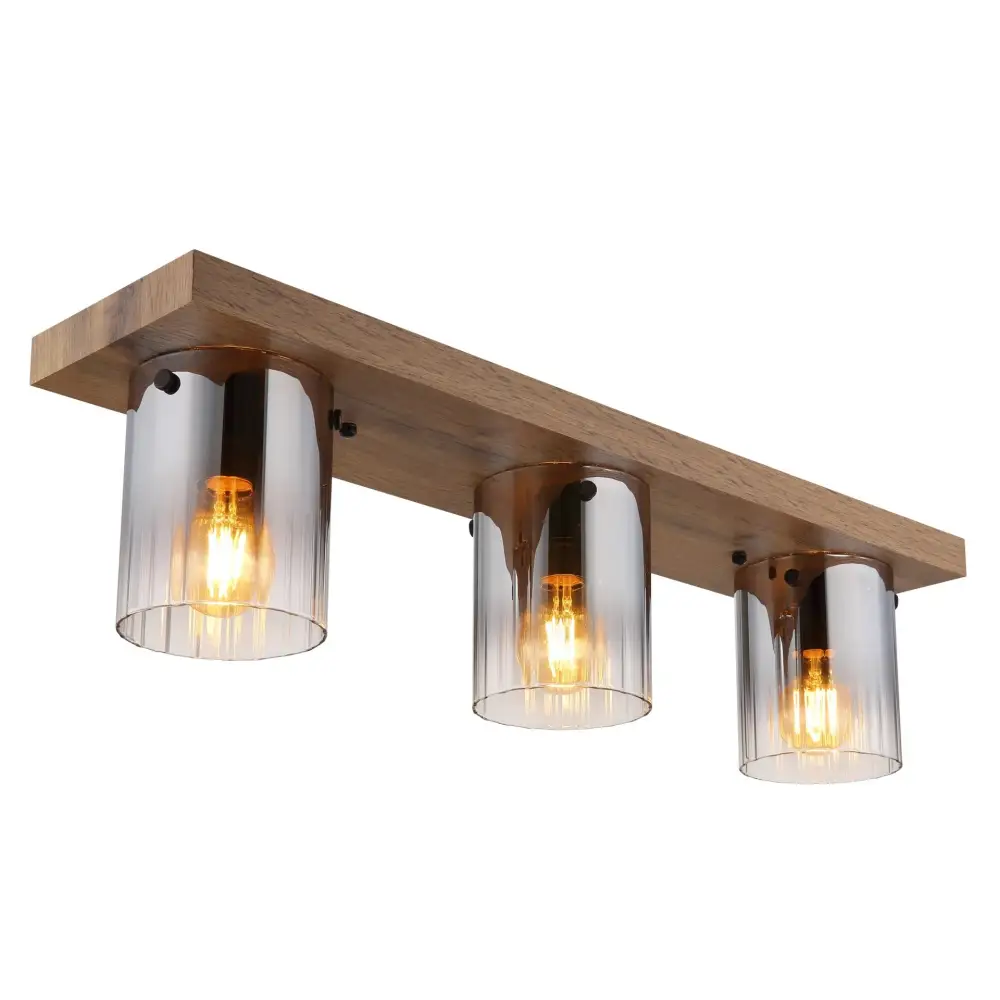 plafonjera globo Underwood 15915-3 MDF braon