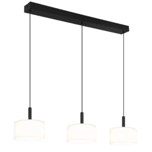 visilica Globo Trenton 16052-3 crna opal