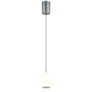 visilica globo Simmons 16062H staklo siva
